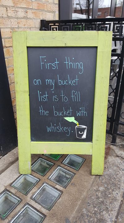 It's Whiskey Wednesday, come fill your bucket (and your belly!)