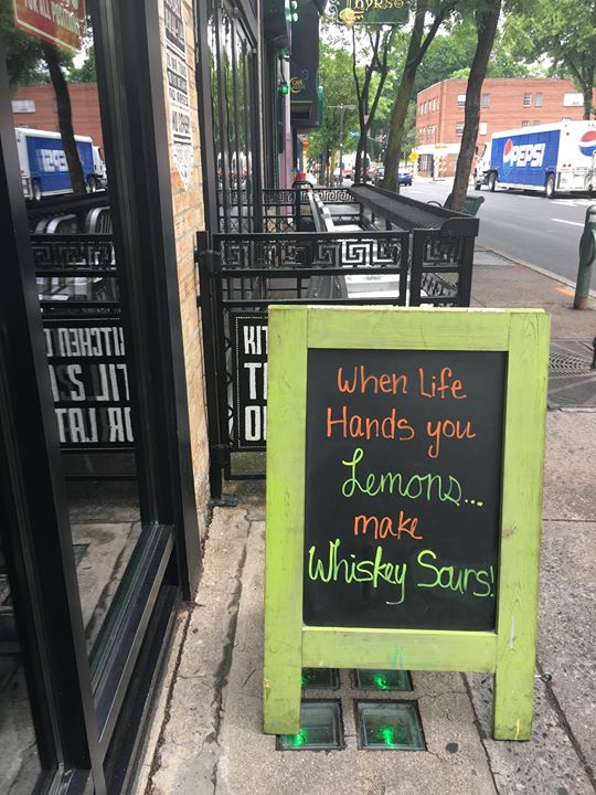 Come to Local Whiskey to help get you through your week. 