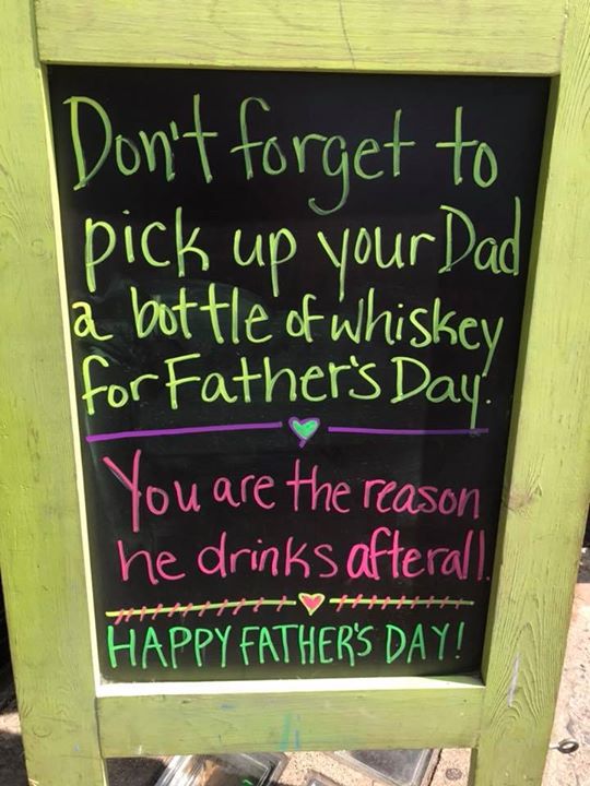 Happy Father’s Day! Come celebrate at Local Whiskey!