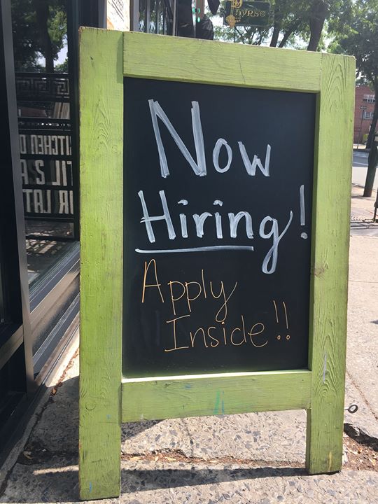 Now hiring all those who like to have a blast 