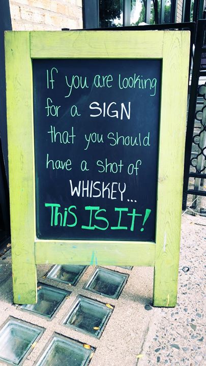 If you need a sign that you should come visit us today, here it is!!