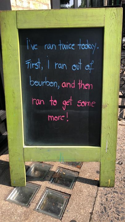 Be sure to get your exercise in today and run on over to Local Whiskey!!