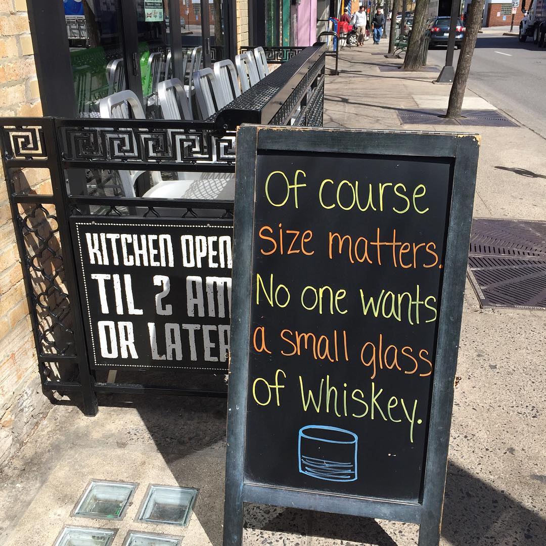 #sizematters #whiskey