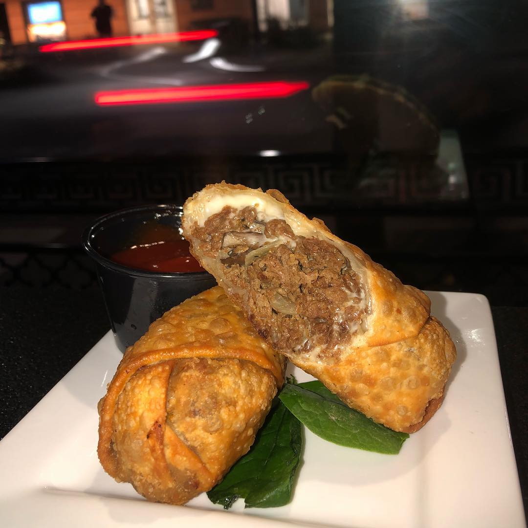 NOW AVAILABLE!! The wait is finally over! Our Cheesesteak Eggrolls are now back on the menu, and cheesier than ever! If you’ve had the craving, we’ve now got your fix! Stop in for one today! ••• #cheese #cheesesteak #cheesesteakeggrolls #onions #mushroom